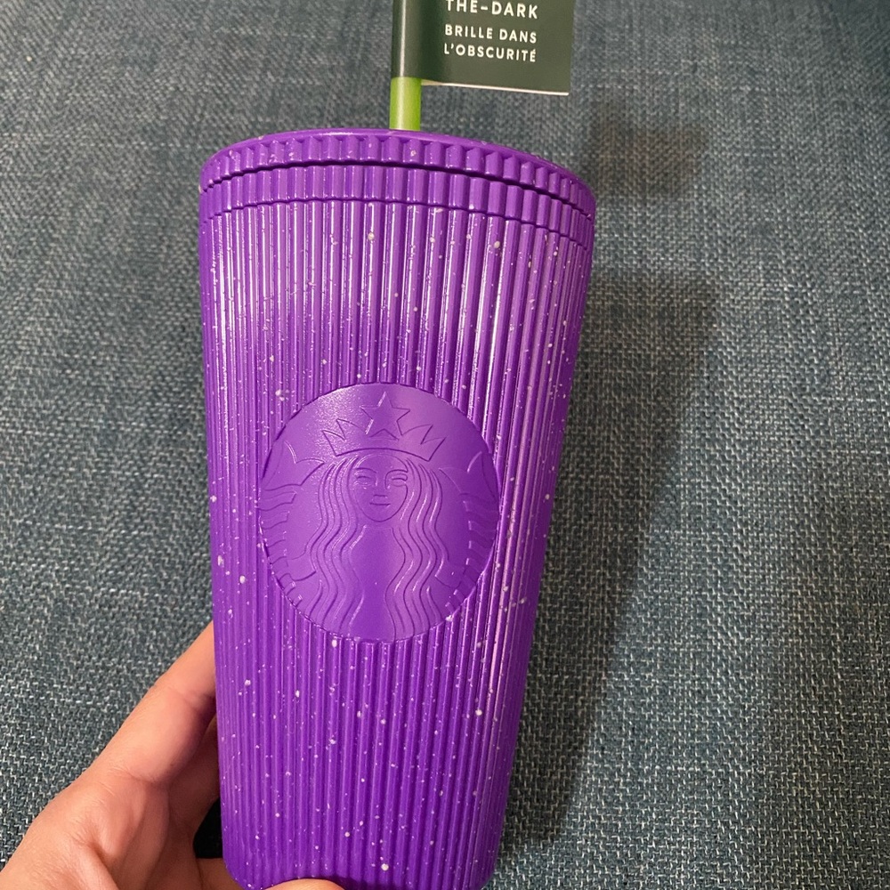 Starbucks Purple Glow-in-the-Dark Tumbler